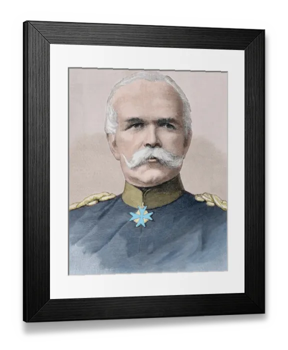 Framed Print : Leo von Caprivi (Caprivi Georg Leo Graf von Caprara of Montecuccoli) (1831-1899) Framed Print : Leo von Caprivi (Caprivi Georg Leo Graf von Caprara of Montecuccoli) (1831-1899)