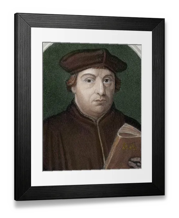 Framed Print : Martin Luther, (Eisleben, 1483, Eisleben, 1546). German reformer. Doctor of Theology Framed Print : Martin Luther, (Eisleben, 1483, Eisleben, 1546). German reformer. Doctor of Theology
