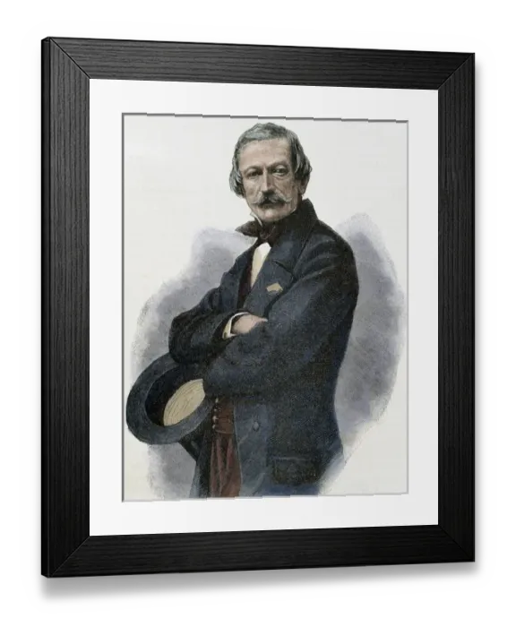 Framed Print : Azeglio, Massimo Taparelli, Marquis d (Turin, 1798-Turin, 1866). Italian politician and writer Framed Print : Azeglio, Massimo Taparelli, Marquis d (Turin, 1798-Turin, 1866). Italian politician and writer