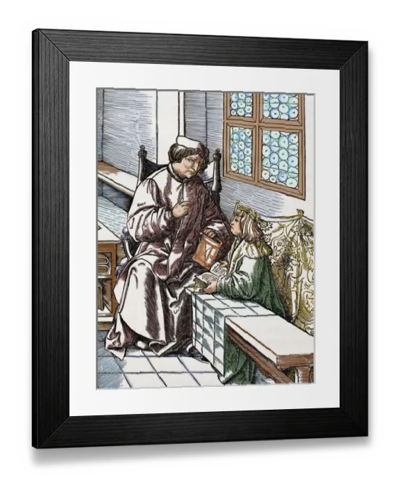 Framed Print : Maximilian I (1459-1519). Holy Roman Emperor (1443-1519). Copy of a woodcut by John Burgkmair Framed Print : Maximilian I (1459-1519). Holy Roman Emperor (1443-1519). Copy of a woodcut by John Burgkmair