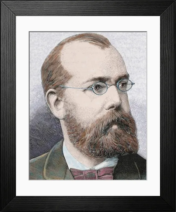 Framed Print : KOCH, Robert (Clausthal, near Hanover, 1843-Baden-Baden, 1910) Framed Print : KOCH, Robert (Clausthal, near Hanover, 1843-Baden-Baden, 1910)