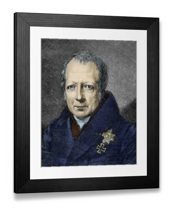 Framed Print : Wilhelm von Humboldt (17671835). German government functionary, diplomat, philosopher and linguist Framed Print : Wilhelm von Humboldt (17671835). German government functionary, diplomat, philosopher and linguist