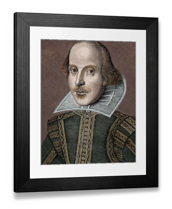 Framed Print : SHAKESPEARE, William (Stratford-on-Avon, 1564-1616) Framed Print : SHAKESPEARE, William (Stratford-on-Avon, 1564-1616)