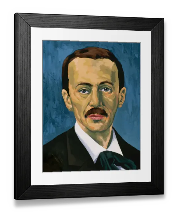Framed Print : AUDRAN, Edmond (1842-1901). French composer Framed Print : AUDRAN, Edmond (1842-1901). French composer