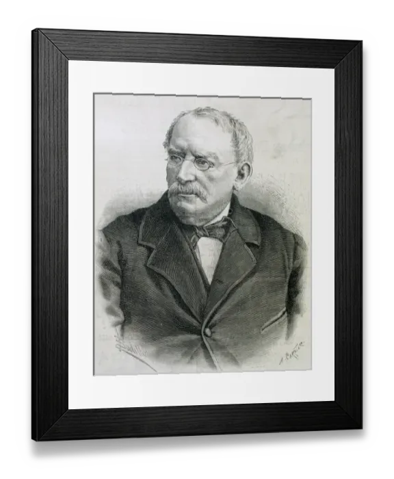 Framed Print : ASPA, Urbano (Sigenza 1809-1884). Musician and composer of Spanish religious music
