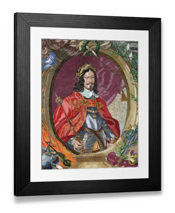 Framed Print : Ferdinand III (1608-1657). Holy Roman Emperor from 15 February 1637 until his death Framed Print : Ferdinand III (1608-1657). Holy Roman Emperor from 15 February 1637 until his death