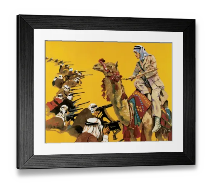 Framed Print : LAWRENCE, Thomas Edward (Tremadoc, 1888-Dorset, 1935), known as Lawrence of Arabia Framed Print : LAWRENCE, Thomas Edward (Tremadoc, 1888-Dorset, 1935), known as Lawrence of Arabia