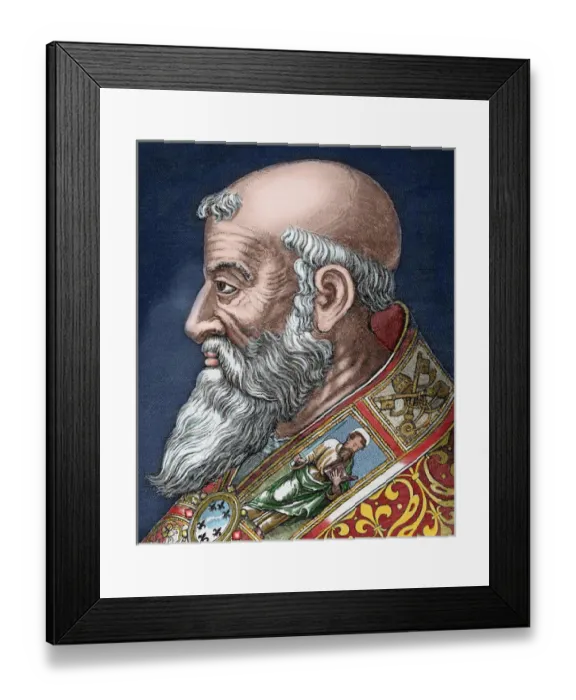 Framed Print : Paul III (Rome, 1468-Canino, 1549). Italian pope (1534-1549), born Alessandro Farnese Framed Print : Paul III (Rome, 1468-Canino, 1549). Italian pope (1534-1549), born Alessandro Farnese