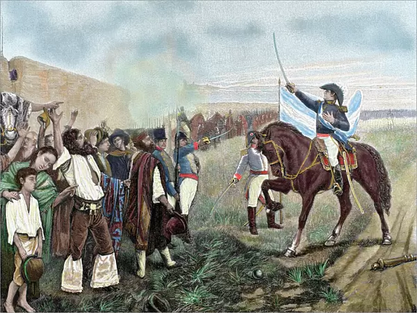 Independence of Argentina. Belgrano, Manuel (1770-1820)