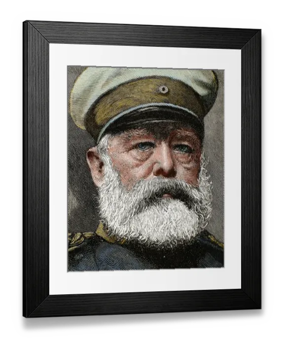 Framed Print : BISMARCK, Otto-Leopold, Prince of (Schonhauser, 1815-Friedrichsruhe, 1898). German statesman Framed Print : BISMARCK, Otto-Leopold, Prince of (Schonhauser, 1815-Friedrichsruhe, 1898). German statesman