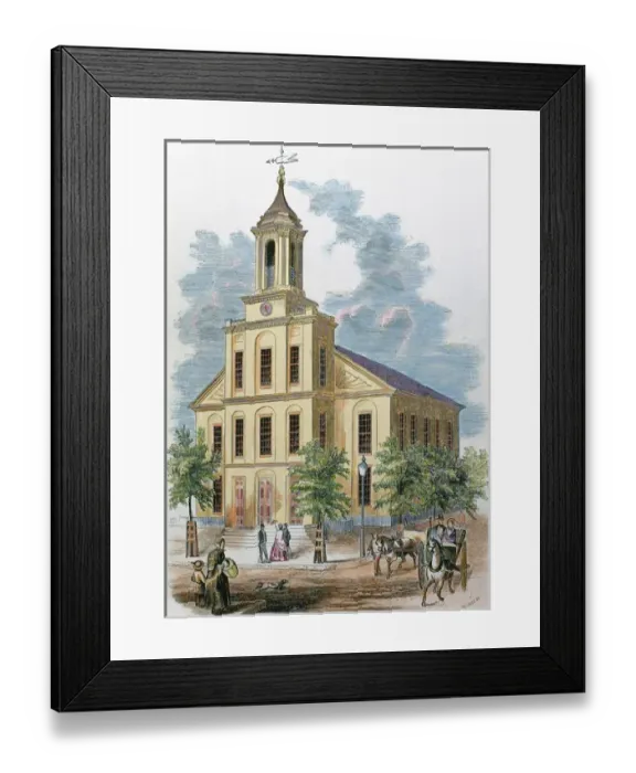 Framed Print : St. Charles church. Boston. Massachusetts Framed Print : St. Charles church. Boston. Massachusetts