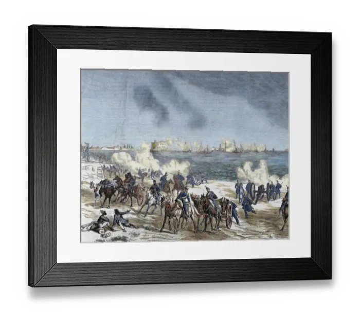 Framed Print : United States. The American Civil War (1861-1865)