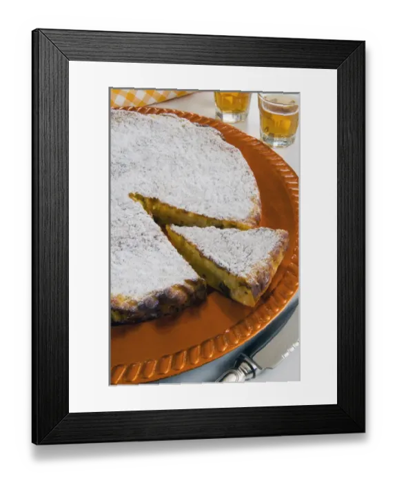 Framed Print : Rice cake