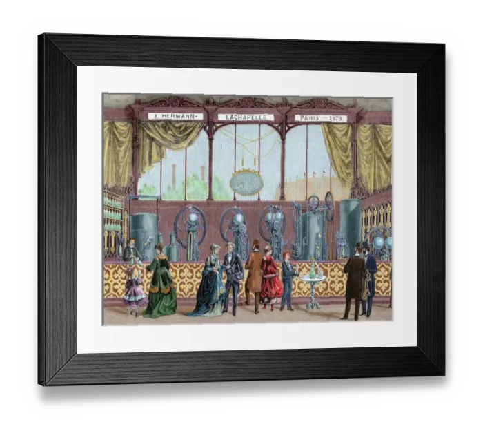 Framed Print : Paris Universal Exhibition (1878) held at the Trocadero. Installation by J. Hermann Lachapelle Framed Print : Paris Universal Exhibition (1878) held at the Trocadero. Installation by J. Hermann Lachapelle