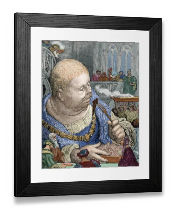 Framed Print : Rabelais, Franois (c. 1494-1553). French writer. The life of the Gargantua and of Pantagruel Framed Print : Rabelais, Franois (c. 1494-1553). French writer. The life of the Gargantua and of Pantagruel