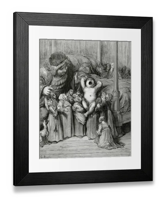 Framed Print : Rabelais, Franois (La Devinire, c. 1494-Paris, 1553) Framed Print : Rabelais, Franois (La Devinire, c. 1494-Paris, 1553)