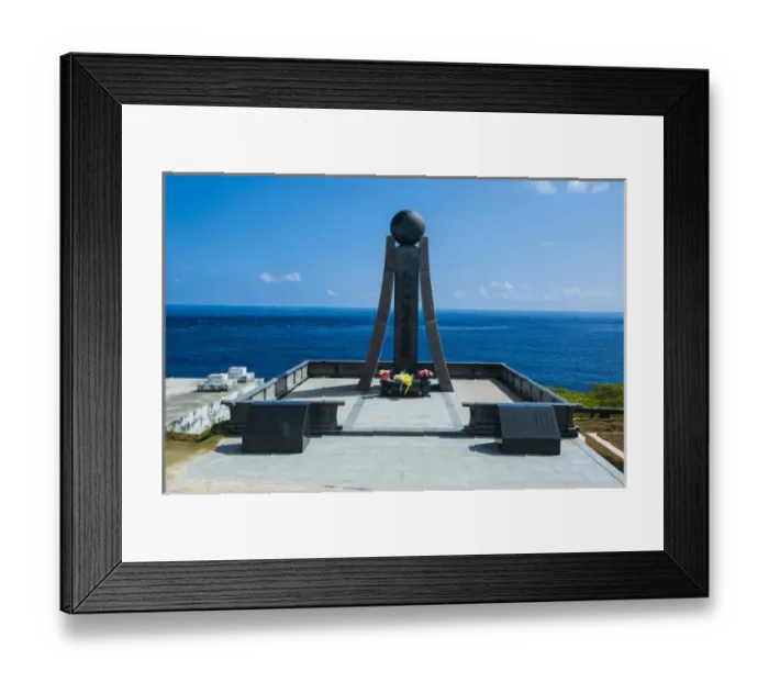 Framed Print : Worldwar II memorial at the Banzai Cliffs in Saipan, Northern Marianas, Central Pacific Framed Print : Worldwar II memorial at the Banzai Cliffs in Saipan, Northern Marianas, Central Pacific