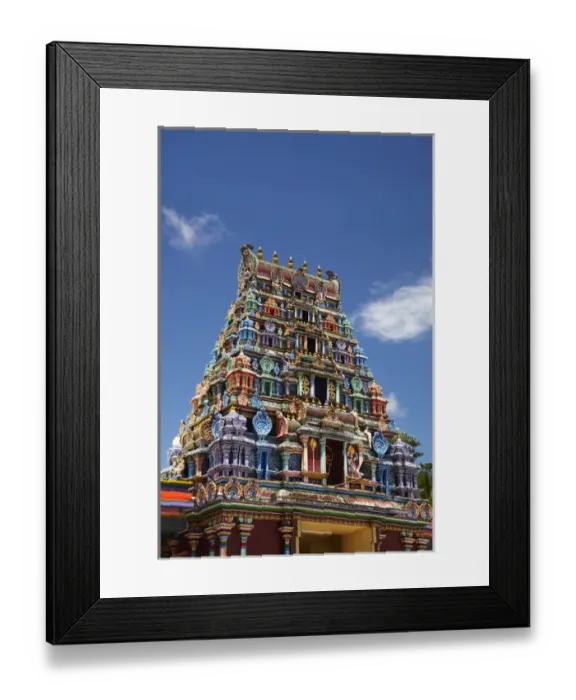 Framed Print : Sri Siva Subramaniya Swami Temple, Nadi, Viti Levu, Fiji, South Pacific
