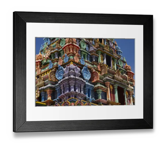 Framed Print : Sri Siva Subramaniya Swami Temple, Nadi, Viti Levu, Fiji, South Pacific