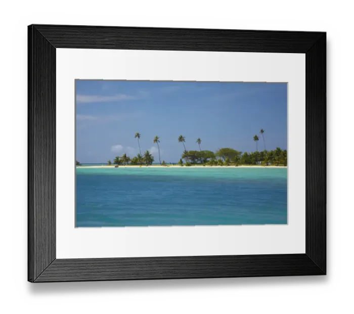 Framed Print : Beach and palm trees by Musket Cove Island Resort, Malolo Lailai Island, Mamanuca Islands Framed Print : Beach and palm trees by Musket Cove Island Resort, Malolo Lailai Island, Mamanuca Islands