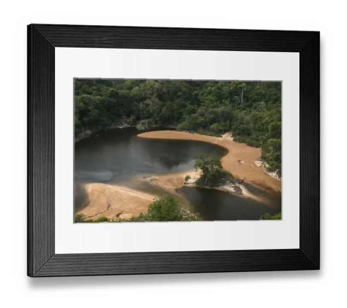 Framed Print : Essequibo River, Iwokrama, Rupununi, GUYANA. Longest river in Guyana Framed Print : Essequibo River, Iwokrama, Rupununi, GUYANA. Longest river in Guyana