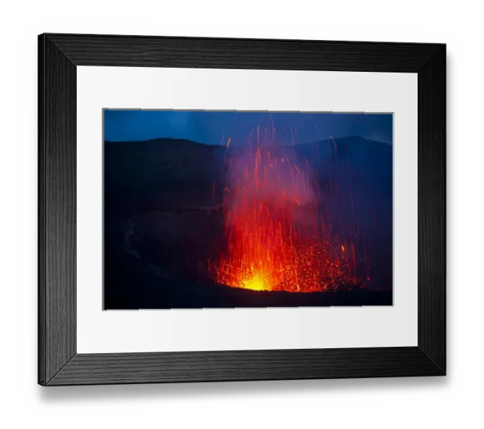 Framed Print : Volcano eruptions at the Volcano Yasur, Island of Tanna, Vanuatu, South Pacific Framed Print : Volcano eruptions at the Volcano Yasur, Island of Tanna, Vanuatu, South Pacific
