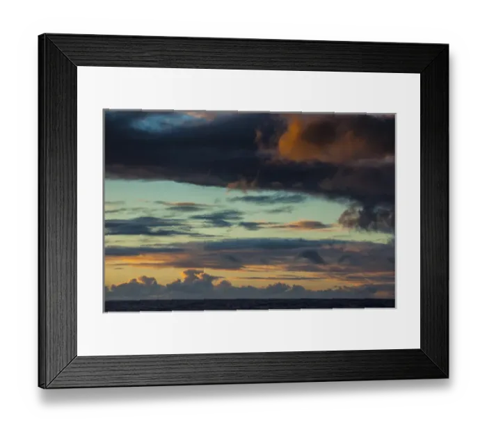 Framed Print : Sunrise over Tau Island, Manuas, American Samoa, South Pacific