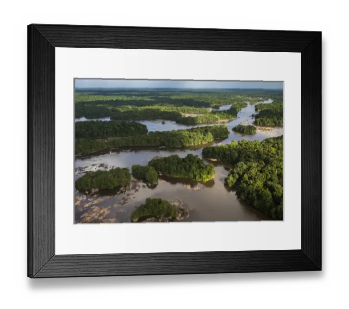 Framed Print : Essequibo River GUYANA South America Longest river in Guyana Framed Print : Essequibo River GUYANA South America Longest river in Guyana