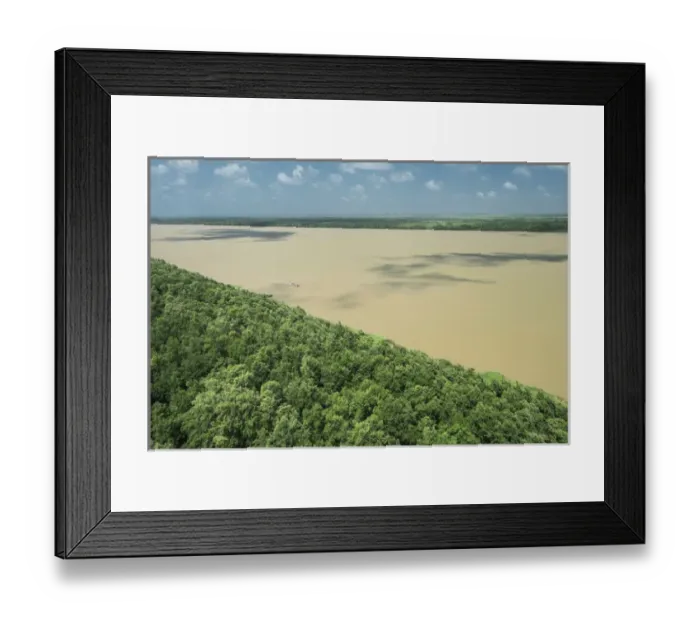 Framed Print : Demerara River GUYANA South America
