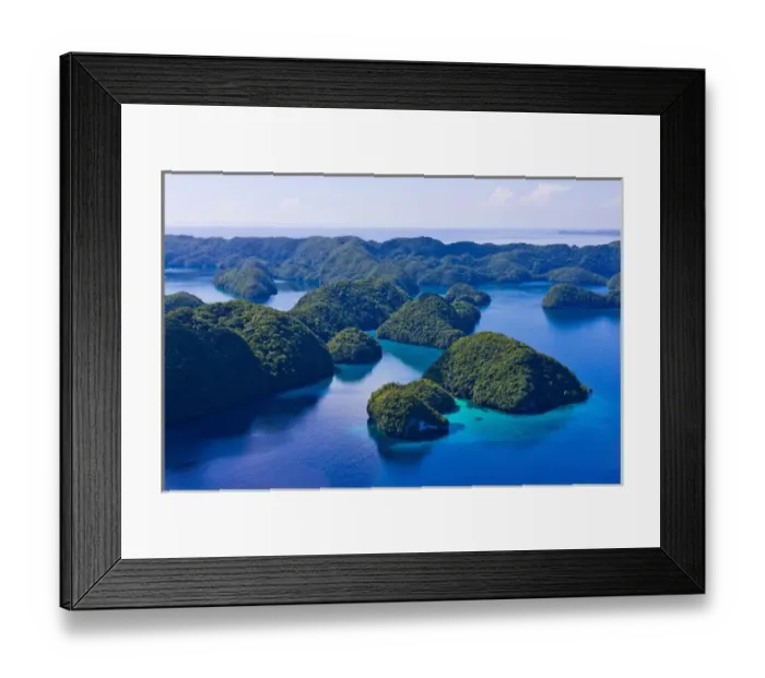 Framed Print : Rock Islands, Palau Framed Print : Rock Islands, Palau