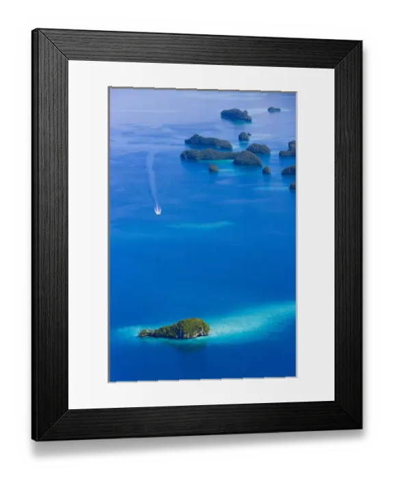 Framed Print : Rock Islands, Palau Framed Print : Rock Islands, Palau