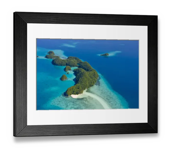 Framed Print : Rock Islands, Palau Framed Print : Rock Islands, Palau