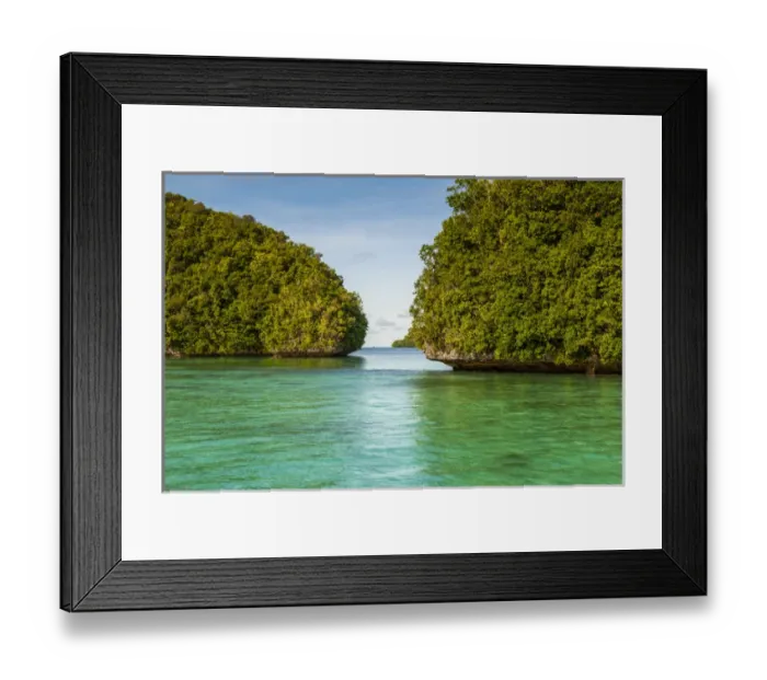 Framed Print : Little rock islet in the famous Rock islands, Palau, Central Pacific Framed Print : Little rock islet in the famous Rock islands, Palau, Central Pacific
