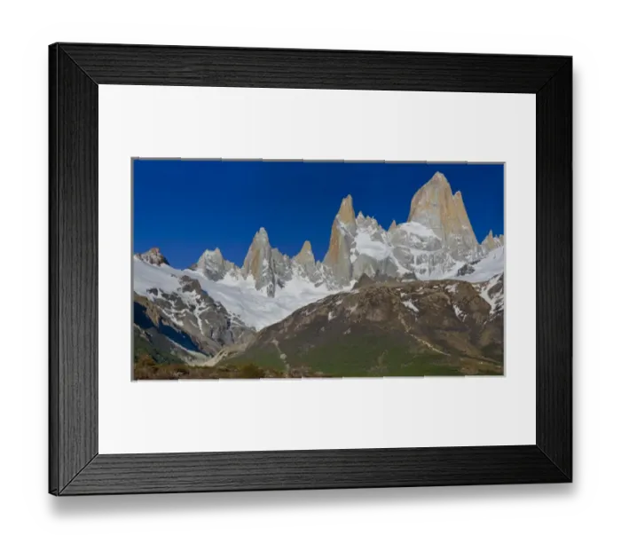 Framed Print : Cerro Fitzroy, Los Glaciares National park, near El Chalten, Argentina, Patagonia Framed Print : Cerro Fitzroy, Los Glaciares National park, near El Chalten, Argentina, Patagonia