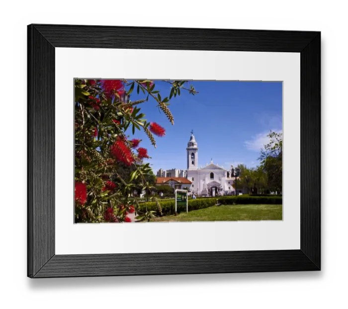 Framed Print : Basilica of Nuestra Seora del Pilar. La Recoleta district, Buenos Aires. Argentina