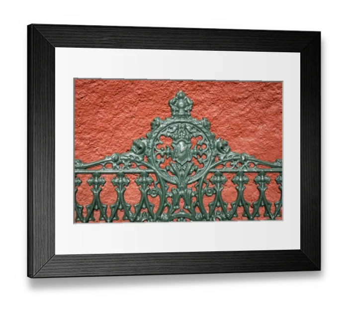Framed Print : Mexico, Guanajuato. Detail of metal park bench Framed Print : Mexico, Guanajuato. Detail of metal park bench