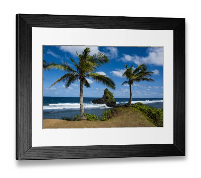 Framed Print : East Coast of Tutuila island, American Samoa, South Pacific Framed Print : East Coast of Tutuila island, American Samoa, South Pacific