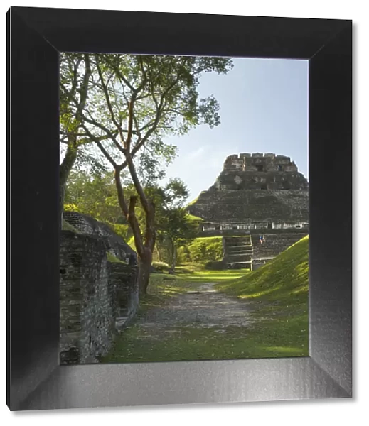 El Castillo pyramid, Xunantunich ancient site, Cayo district, Belize