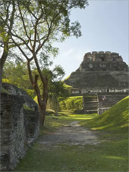 El Castillo pyramid, Xunantunich ancient site, Cayo district, Belize