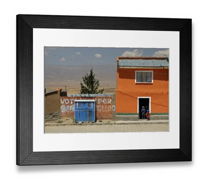 Framed Print : South America, Bolivia, Calamarca. Bolivian locals of Calamarca Framed Print : South America, Bolivia, Calamarca. Bolivian locals of Calamarca