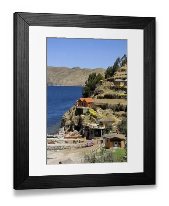 Framed Print : South America, Bolivia, Sun Island Framed Print : South America, Bolivia, Sun Island