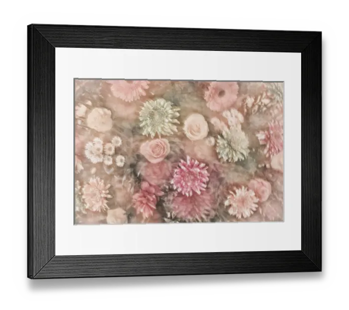 Framed Print : Mexico, Rancho La Puerta. Abstract impression of a flower arrangement. Credit as Framed Print : Mexico, Rancho La Puerta. Abstract impression of a flower arrangement. Credit as
