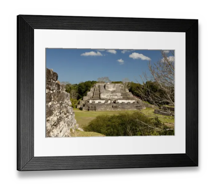Framed Print : Located 30 miles from Belize City, Altun Ha is a Mayan site that dates back to 200 BC Framed Print : Located 30 miles from Belize City, Altun Ha is a Mayan site that dates back to 200 BC