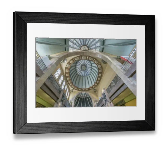 Framed Print : Mexico, Mexico City, Palacio de Bella Artes (Palace of Fine Arts) Interior