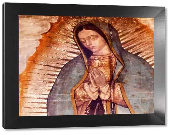 Original Virgin Mary Guadalupe Painting which was revealed by Indian Peasant Juan
