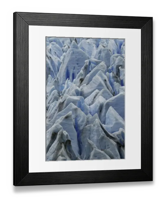 Framed Print : Pattern in blue ice of Grey Glacier, Torres del Paine National Park, Chile, South America Framed Print : Pattern in blue ice of Grey Glacier, Torres del Paine National Park, Chile, South America