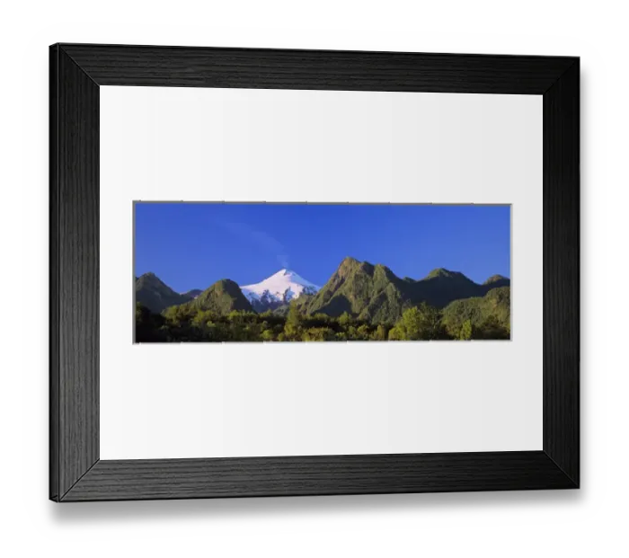 Framed Print : Volcan Villarrica (2814m) during sunrise... PN Villarica Region La Araucania Chile Framed Print : Volcan Villarrica (2814m) during sunrise... PN Villarica Region La Araucania Chile