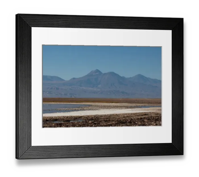 Framed Print : Laguna Tebenquiche, Salar de Atacama, Atacama Desert, Chile Framed Print : Laguna Tebenquiche, Salar de Atacama, Atacama Desert, Chile