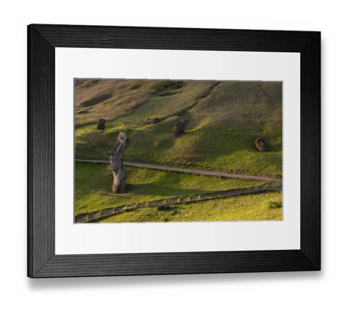 Framed Print : Rano Raraku, Rapa Nui, Easter Island, Chile Framed Print : Rano Raraku, Rapa Nui, Easter Island, Chile