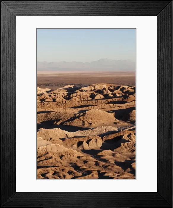 Framed Print : Valle de la Luna (Valley of the Moon), Atacama Desert, Chile Framed Print : Valle de la Luna (Valley of the Moon), Atacama Desert, Chile